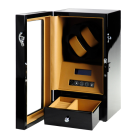 TIARA II PORSCHE BROWN 2 WATCH WINDER