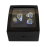 SUAR 4 SLOT WATCH WINDER IN BLACK FINISH