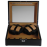 SUAR 4 SLOT WATCH WINDER IN CARBON FIBRE FINISH