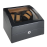 SUAR 4 SLOT WATCH WINDER IN CARBON FIBRE FINISH