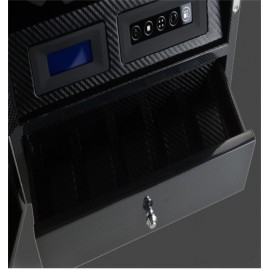 TIARA II CARBON FIBRE 4 SLOT WATCH WINDER